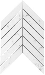 ATLAS CONCORDE MARVEL STONE Carrara Pure Chevron Wall